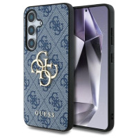 Guess Big 4G Logo Classic Logo case for Samsung Galaxy S25 blue