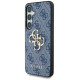 Guess Big 4G Logo Classic Logo case for Samsung Galaxy S25 blue