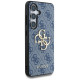Guess Big 4G Logo Classic Logo case for Samsung Galaxy S25 blue