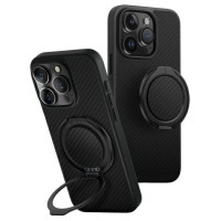Uniq Keva Air iPhone 16 Pro 6.3" Magclick Charging Case Black/Carbon Black