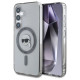 Karl Lagerfeld Case Karl Lagerfeld Button Karl Head Printed Logo MagSafe Samsung Galaxy S25 black