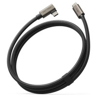 Ringke 3.2 gen. 2x2 USB-C, PD 3.1 240W 1m angled cable - black