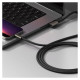 Ringke 3.2 gen. 2x2 USB-C, PD 3.1 240W 1m angled cable - black