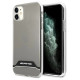 Mercedes AMG Electroplate Black&White Case for iPhone 11 / XR 6.1" - Transparent
