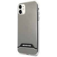 Mercedes AMG Electroplate Black&White Case for iPhone 11 / XR 6.1" - Transparent