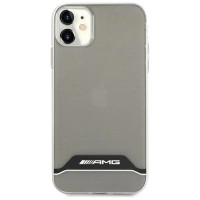 Mercedes AMG Electroplate Black&White Case for iPhone 11 / XR 6.1" - Transparent
