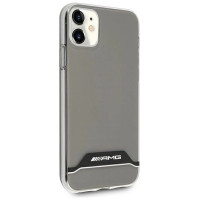 Mercedes AMG Electroplate Black&White Case for iPhone 11 / XR 6.1" - Transparent