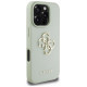 Guess Grained Big 4G Logo Small Classic Logo case for iPhone 16 Pro Max - green