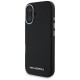 Karl Lagerfeld Saffiano Full Wrapped Elongated Metal Logo MagSafe Case for iPhone 16 - Black