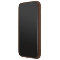 Guess 4G Metal Gold Logo Case for iPhone 11 / Xr 6.1" - Brown