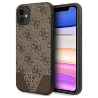 Guess 4G Triangle Collection case for iPhone 11 6.1" / Xr 6.1" - brown