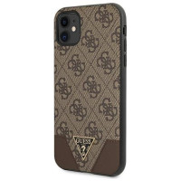 Guess 4G Triangle Collection case for iPhone 11 6.1" / Xr 6.1" - brown