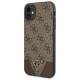 Guess 4G Triangle Collection case for iPhone 11 6.1" / Xr 6.1" - brown