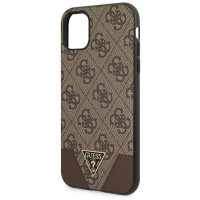 Guess 4G Triangle Collection case for iPhone 11 6.1" / Xr 6.1" - brown