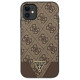 Guess 4G Triangle Collection case for iPhone 11 6.1" / Xr 6.1" - brown