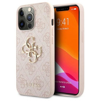 Guess 4G Big Metal Logo Case for iPhone 13 Pro / 13 6.1" - Pink