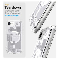 Spigen Ultra Hybrid MagSafe Case for iPhone 16e Zero One - White