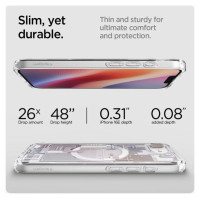 Spigen Ultra Hybrid MagSafe Case for iPhone 16e Zero One - White