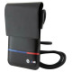 BMW Carbon Tricolor Line Wallet Bag - Black
