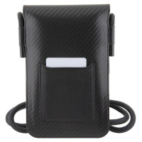 BMW Carbon Tricolor Line Wallet Bag - Black