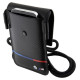 BMW Carbon Tricolor Line Wallet Bag - Black