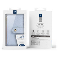 Dux Ducis Lawa Leather Case for iPhone 15 Pro Max - Blue