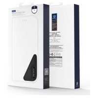Dux Ducis Hivo iPhone 16e Case with Flip and RFID Protection - Black