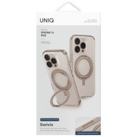 Uniq Swivix 360 Rotating Kickstand iPhone 16 Case - Gold