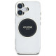 Guess IML Metal Colored Circle Classic Logo MagSafe case for iPhone 16 - black