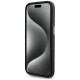Karl Lagerfeld FW Metal Plate MagSafe iPhone 15 Pro Case - Black
