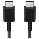 Samsung EP-DN975BBE USB-C - USB-C 5A 1m Cable (Bulk - Replacement Packaging) - Black
