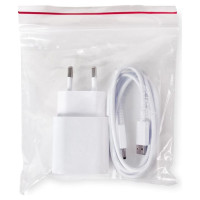 Samsung EP-TA50EWE 8W USB-A Wall Charger with MicroUSB Cable ECB-DU4AWE (Bulk - Replacement Packaging) - White
