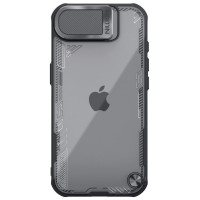 Nillkin Iceblade Prop Case with Lens Cover and Stand for iPhone 16e - Black