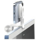 Sodi BM-330 3-in-1 induction multifunction holder for iMac - white