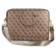 Guess 4G Uptown bag for a 16" laptop - brown