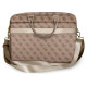 Guess 4G Uptown bag for a 16" laptop - brown