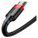 Baseus Cafule Cable durable nylon cable USB / micro USB 2A 3M black-red (CAMKLF-H91)
