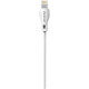 Dudao cable USB / Lightning 2.1A cable 2m white (L4L 2m white)