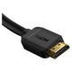 Baseus HDMI 2.0 cable 4K 60 Hz 3D HDR 18 Gbps 2 m black (CAKGQ-B01)