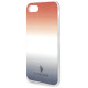 U.s. Polo Assn. US Polo USHCI8TRDGRB iPhone 7/8/SE 2020 / SE 2022 czerwono-niebieski/blue&red Gradient Pattern Collection