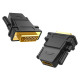 Ugreen HDMI adapter (female) - DVI 24 + 1 (male) FHD 60 Hz black (20124)
