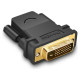 Ugreen HDMI adapter (female) - DVI 24 + 1 (male) FHD 60 Hz black (20124)