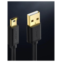 Ugreen cable USB - mini USB cable 480 Mbps 2 m black (US132 30472)
