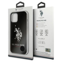 U.s. Polo Assn. US Polo USHCP12LTPUHRBK iPhone 12 Pro Max 6,7" czarny/black Shiny Big Logo