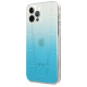 Mercedes MEHCP12LCLGBL iPhone 12 Pro Max 6,7" niebieski/blue hardcase Transparent Line