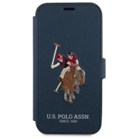U.s. Polo Assn. US Polo USFLBKP12MPUGFLNV iPhone 12/12 Pro 6,1" granatowy/navy book Polo Embroidery Collection
