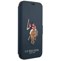U.s. Polo Assn. US Polo USFLBKP12MPUGFLNV iPhone 12/12 Pro 6,1" granatowy/navy book Polo Embroidery Collection