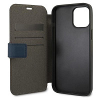 U.s. Polo Assn. US Polo USFLBKP12MPUGFLNV iPhone 12/12 Pro 6,1" granatowy/navy book Polo Embroidery Collection