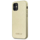 Guess GUHCP12SIGLGO iPhone 12 mini 5.4" gold/gold hardcase Iridescent
