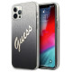 Guess GUHCP12LPCUGLSBK iPhone 12 Pro Max 6.7" black/black hardcase Glitter Gradient Script